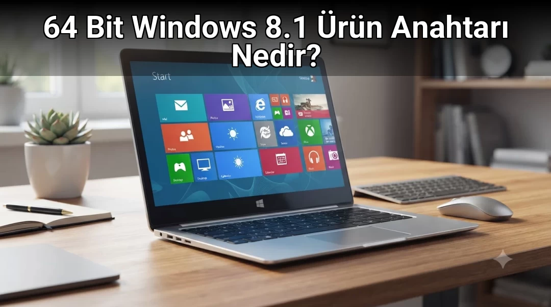 64 Bit Windows 8.1 Ürün Anahtarı Nedir?